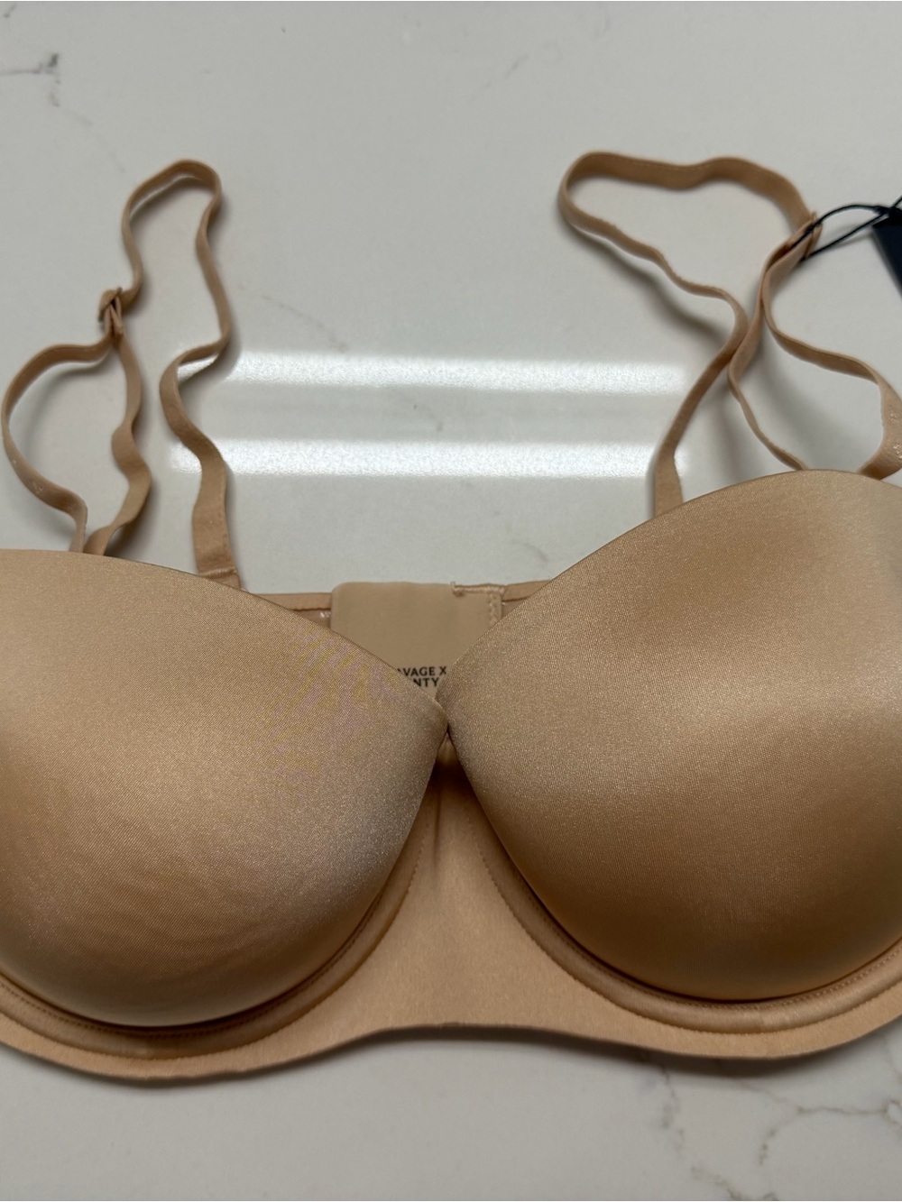 Savage X Fenty Beige Nude Push-Up Bra